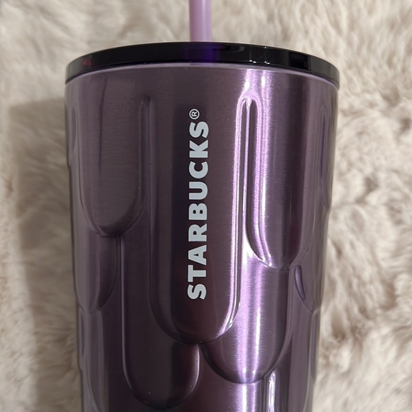 STARBUCKS | Purple Blue Shimmer ‘Twilight Ombre’ SS Scales Tumbler - Picture 2 of 4